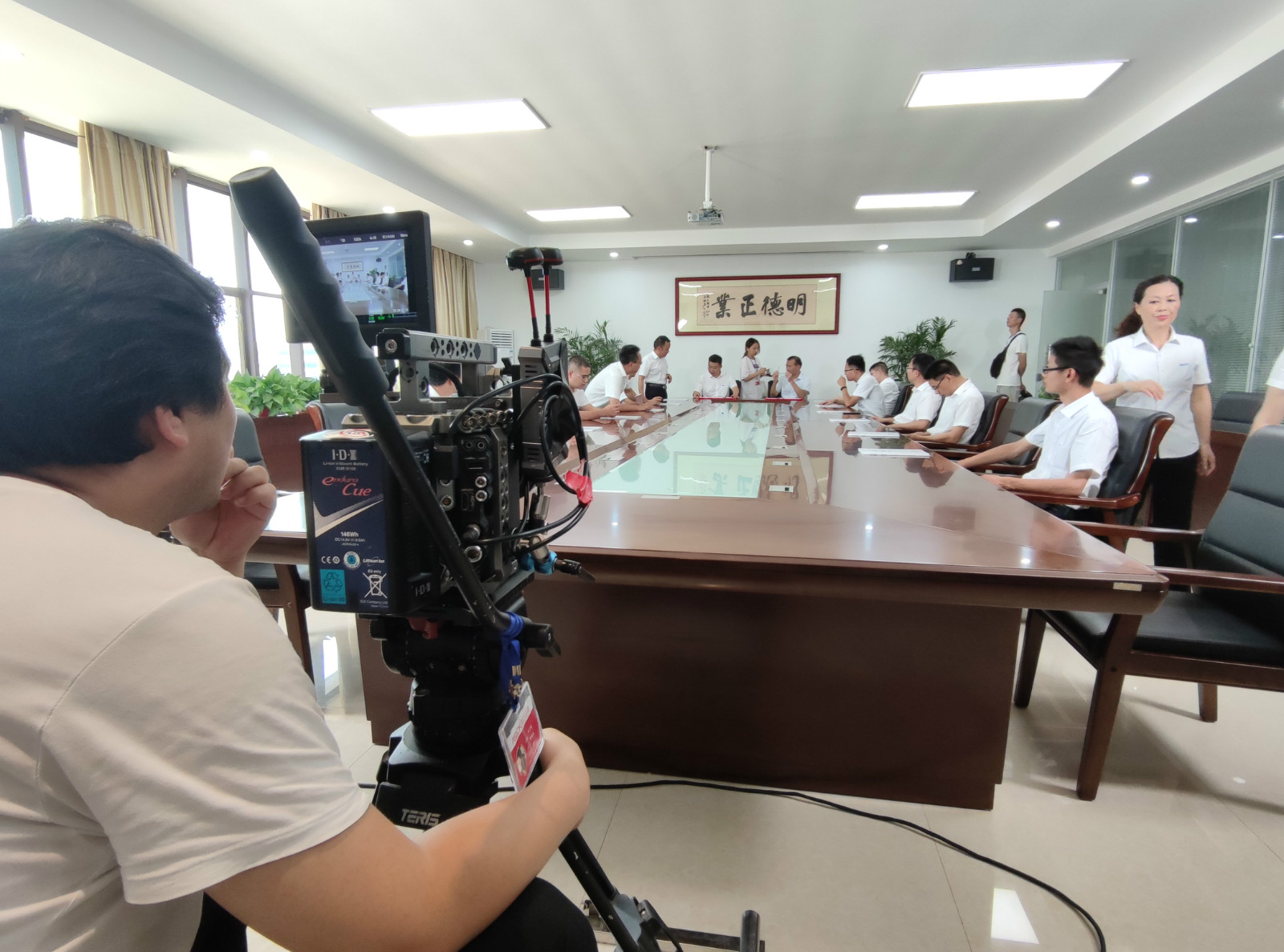 磐石品牌“明正集團(tuán)宣傳片”項(xiàng)目順利殺青